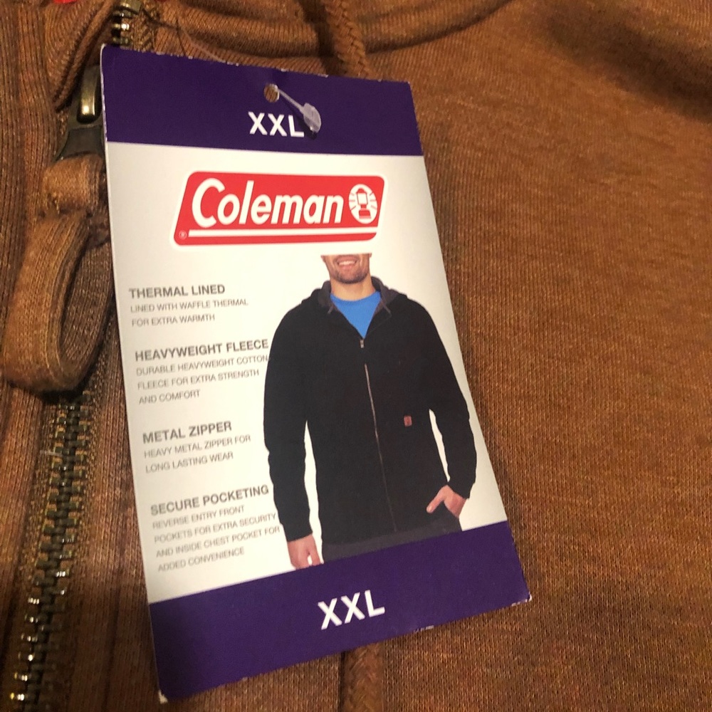 Coleman Jacket XXL Brown